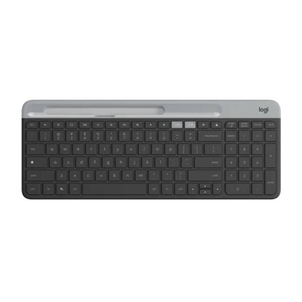 Logitech K580 Slim Bluetooth Siyah-Gri - 1