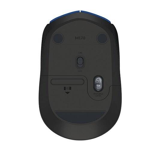 Logitech M170 Wireless Mouse Black-Grey – Ergonomic & Reliable Connection - 3