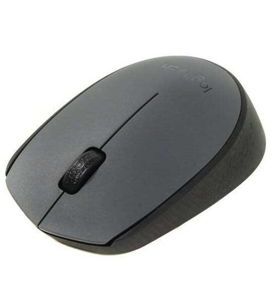 Logitech M170 Wireless Mouse Black-Grey – Ergonomic & Reliable Connection - 1