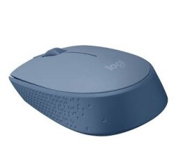 Logitech M171 Wireless Mouse Cyan-Grey – Medium Size, USB Optical and Ergonomic Design - 2