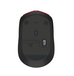 Logitech M171 Kablosuz Mouse Kırmızı-Siyah – Orta Boy, Ergonomik ve Dayanıklı - 3