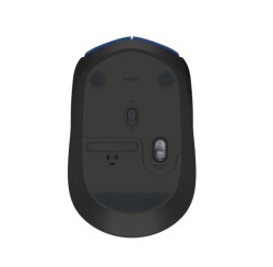 Logitech M171 Kablosuz Mouse Mavi-Siyah – Orta Boy, Konforlu ve Dayanıklı - 3