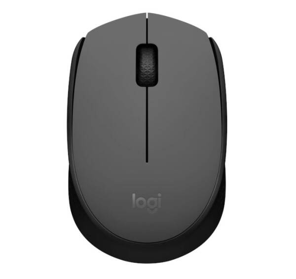 Logitech M171 Kablosuz Mouse Siyah-Gri USB Alıcı Orta Boy - 1