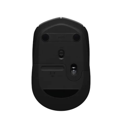Logitech M171 Wireless Mouse Black-Grey USB Receiver Medium Size - 3