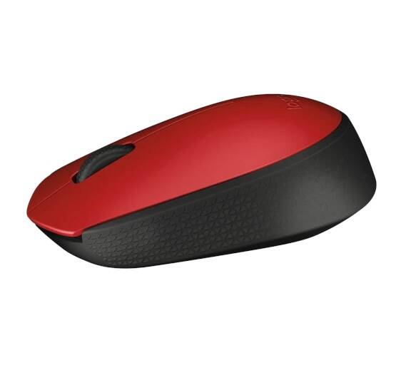 Logitech M171 Wireless Mouse Magenta-Black – Medium Size, Ergonomic and Durable - 2