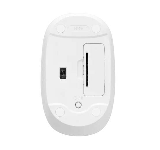 Logitech M196 Bluetooth Mouse White – Small Size, Portable and Silent Wireless Mouse - 3