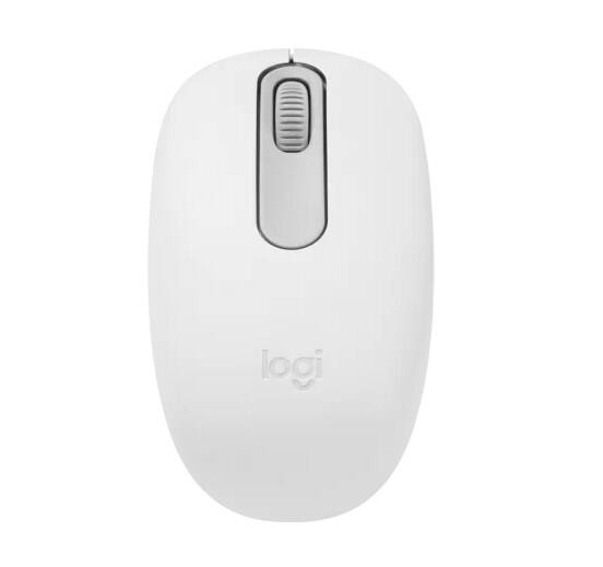 Logitech M196 Bluetooth Mouse White – Small Size, Portable and Silent Wireless Mouse - 1
