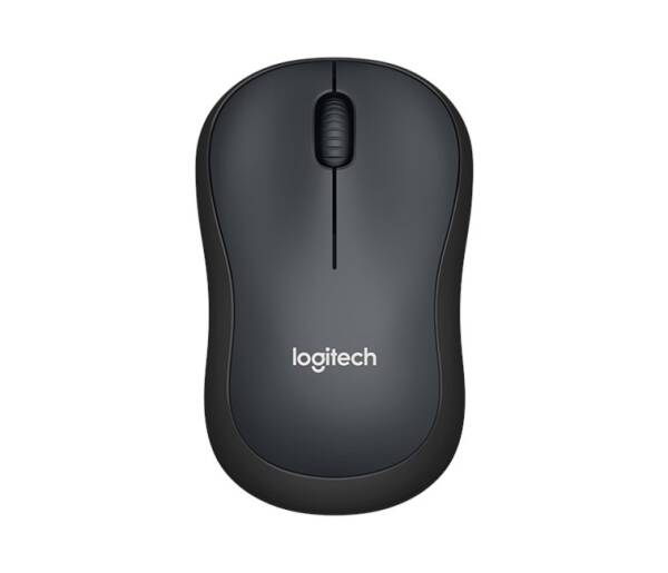 Logitech M220 Wireless Mouse Black-Grey USB Receiver Small Size - 1