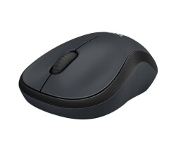 Logitech M220 Wireless Mouse Black-Grey USB Receiver Small Size - 3