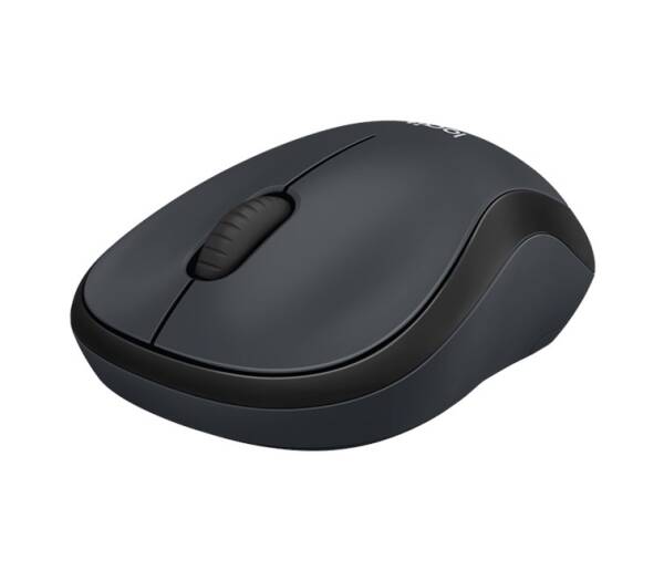 Logitech M220 Wireless Mouse Black-Grey USB Receiver Small Size - 3