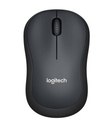 Logitech M221 Kablosuz Sessiz Mouse Siyah 1000 DPI Optik, %90 Daha Az Gürültü - 1