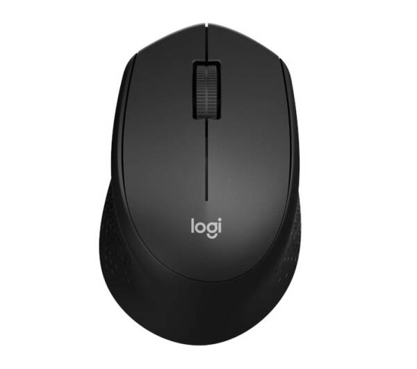 Logitech M280 Kablosuz Mouse Siyah Büyük Boy, Konforlu ve Dayanıklı - 1