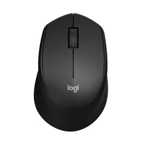 Logitech M330 Kablosuz Mouse Siyah Sessiz Tıklama, Konforlu Tasarım - 1