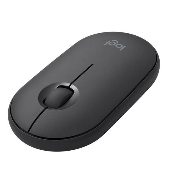 Logitech M350s Pebble 2 Bluetooth Mouse Grafit – Küçük Boy, Sessiz ve Çoklu Cihaz Desteği - 2
