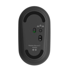 Logitech M350s Pebble 2 Bluetooth Mouse Graphite – Small Size, Silent, and Multi-Device Support - 3