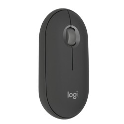 Logitech M350s Pebble 2 Bluetooth Mouse Graphite – Small Size, Silent, and Multi-Device Support - Logitech