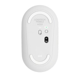Logitech M350s Pebble 2 Bluetooth Wireless Mouse White – Silent, Portable and Stylish Body - 3