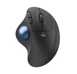Logitech M575S Bluetooth Trackball Mouse Black-Graphite – Ergonomic and Wireless - Logitech