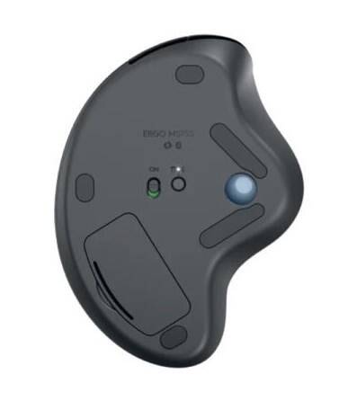 Logitech M575S Bluetooth Trackball Mouse Black-Graphite – Ergonomic and Wireless - 3
