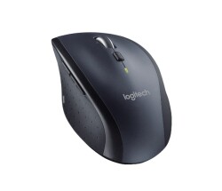 Logitech M705 Marathon Kablosuz Mouse Siyah-Gri Uzun Pil Ömrü, Ergonomik Tasarım - 1