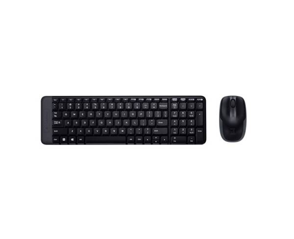 Logitech MK220 Kablosuz Set Siyah - 1