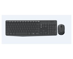 Logitech MK235 Kablosuz Set Black - Logitech