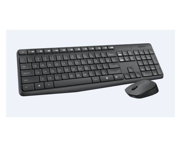 Logitech MK235 Kablosuz Set Siyah - 2