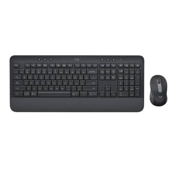 Logitech MK650 Wireless Keyboard and Mouse Set (Bluetooth + USB Receiver) - 1