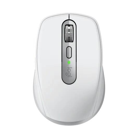 Logitech MX Anywhere 3S Beyaz – Şarj Edilebilir Kablosuz Bluetooth Mouse - 1