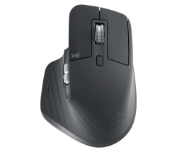 Logitech MX Master 3S Rechargeable Wireless Mouse Black – Large Size, Multi-Device Support - Logitech