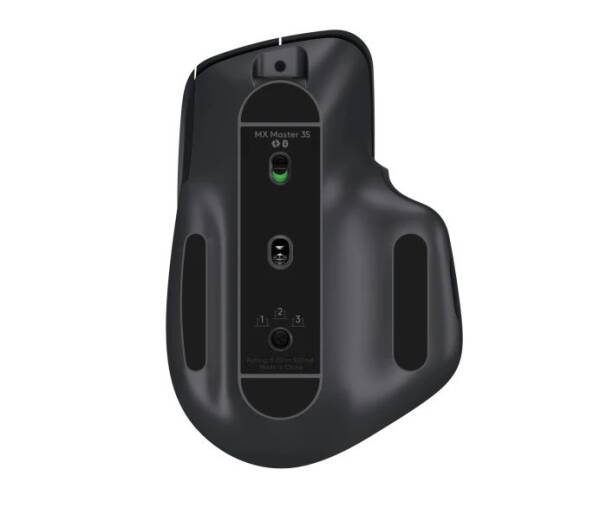 Logitech MX Master 3S Rechargeable Wireless Mouse Black – Large Size, Multi-Device Support - 3