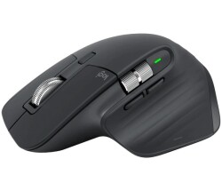 Logitech MX Master 3S Şarj Edilebilir Kablosuz Mouse Siyah – Büyük Boy, Çoklu Cihaz Desteği - 2