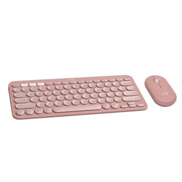 Logitech Pebble 2 Blutooth Set Pembe - 2