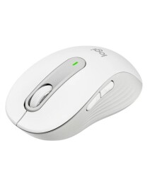 Logitech Signature M650 Bluetooth Kablosuz Mouse Beyaz-Gri – Orta Boy ve Ergonomik Tasarım - 2