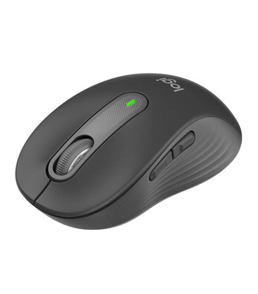 Logitech Signature M650 Bluetooth Kablosuz Mouse Siyah – Orta Boy, Ergonomik Tasarım - 2