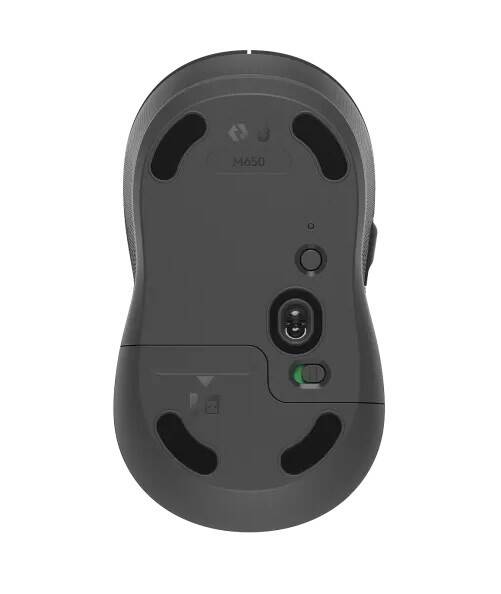Logitech Signature M650 Bluetooth Kablosuz Mouse Siyah – Orta Boy, Ergonomik Tasarım - 3