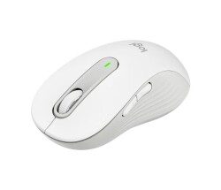 Logitech Signature M650 L Bluetooth White Mouse – Large Size, Ergonomic and Wireless - 2