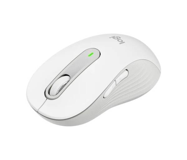Logitech Signature M650 L Bluetooth White Mouse – Large Size, Ergonomic and Wireless - 2