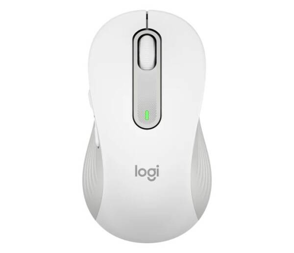 Logitech Signature M650 L Bluetooth White Mouse – Large Size, Ergonomic and Wireless - 1