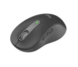 Logitech Signature M650 L Bluetooth Wireless Mouse Black-Graphite – Large Size, Ergonomic Body - 2