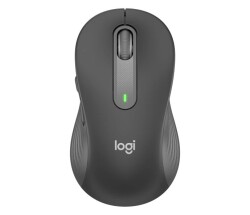 Logitech Signature M650 L Bluetooth Wireless Mouse Black-Graphite – Large Size, Ergonomic Body - Logitech