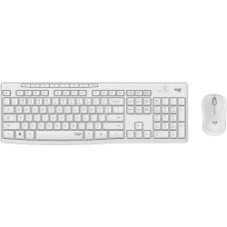 Logitech MK295 Q Türkçe Sessiz Kablosuz Keyboard Mouse Seti White - 2