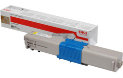 Oki C301-44973541 Yellow Original Toner - OKI