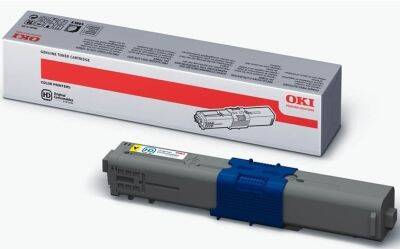 Oki C310-44469714 Sarı Orjinal Toner