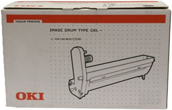 Oki C3100-42126643 Original Cyan Drum Unit - OKI