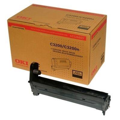 Oki C3200-42126665 Original Black Drum Unit - 1