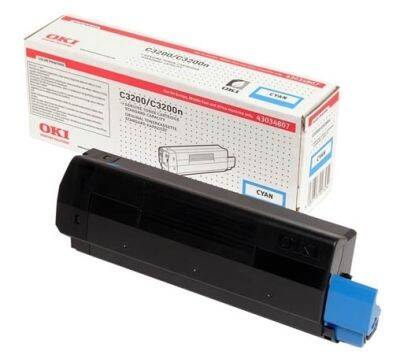 Oki C3200-43034815 Cyan Original Toner - 1