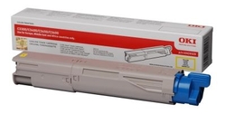 Oki C3300-43459345 Yellow Original Toner High-Power - OKI