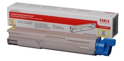 Oki C3300-43459441 Yellow Original Toner - 1