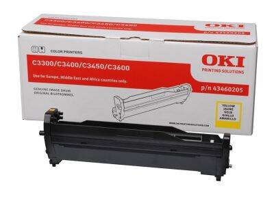 Oki C3300-43460205 Original Yellow Drum Unit - 1